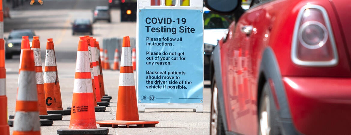 Covid testing in Dallas, Texas