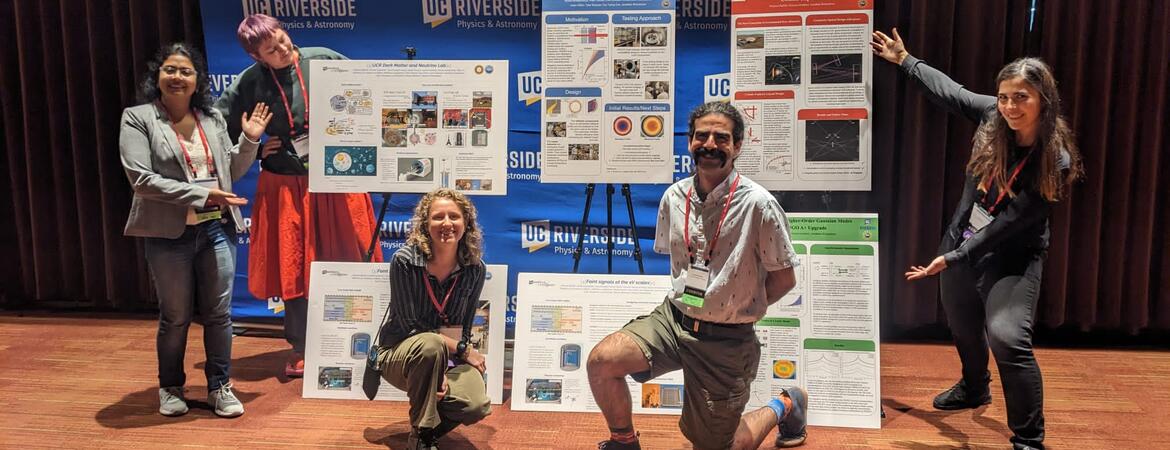 Physics postdocs and grads at UC San Diego