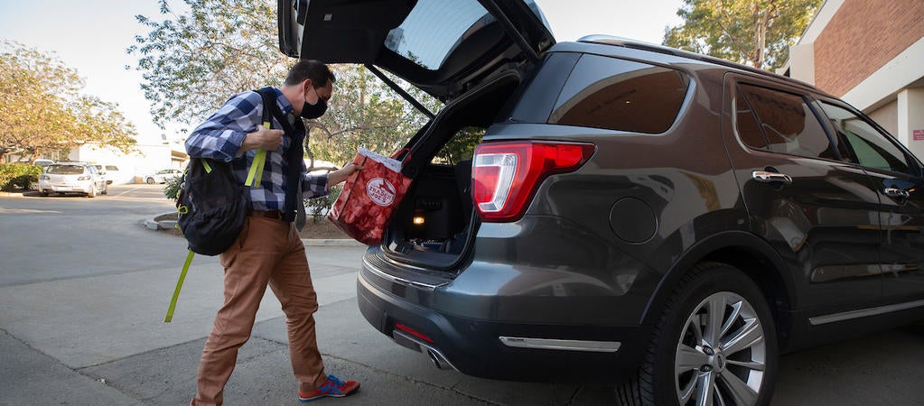 Palm Springs vanpool group