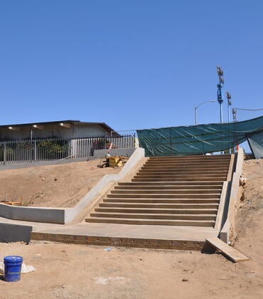 South Rec Mall steps