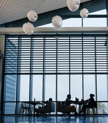 Students studying at the Student Success Center