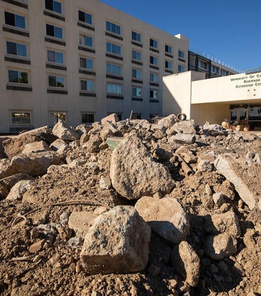 University extension building demolition