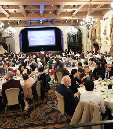 Faculty Awards dinner