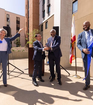 Ribbon cutting for North District 2