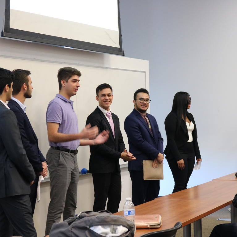 Business 145 students 