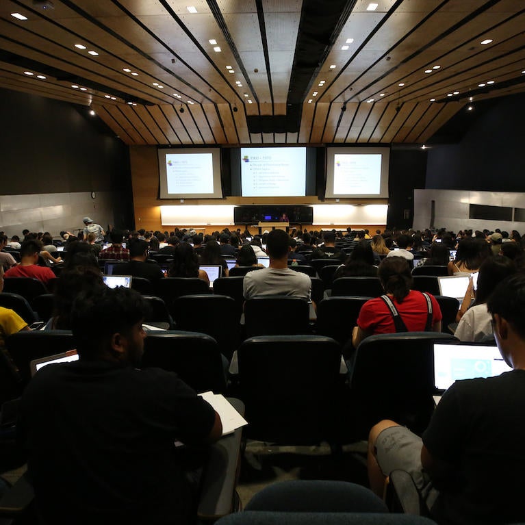 Three UC Riverside professors have been recognized for their exemplary teaching by the Academy of Distinguished Teachers for 2019-2020. (UCR/Stan Lim)