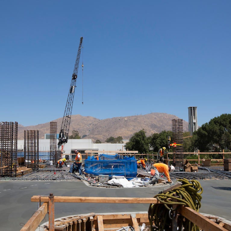 Student Success Center construction
