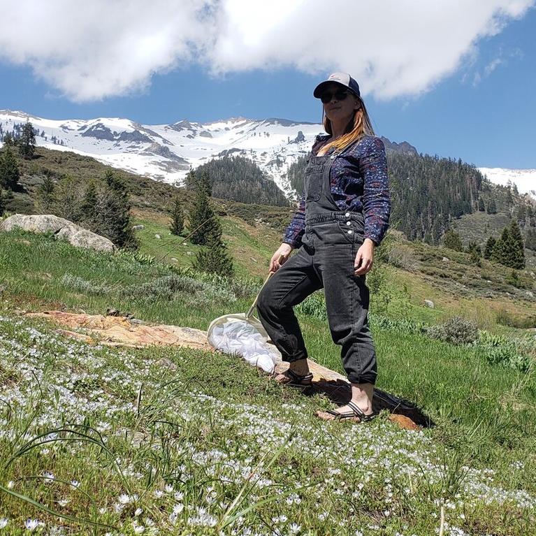 Hollis Woodard on a mountain