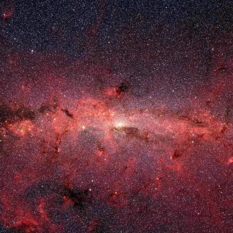 Milky Way Galaxy image from NASA