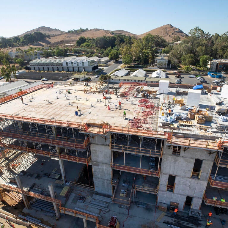 School of Medicine aerial shot