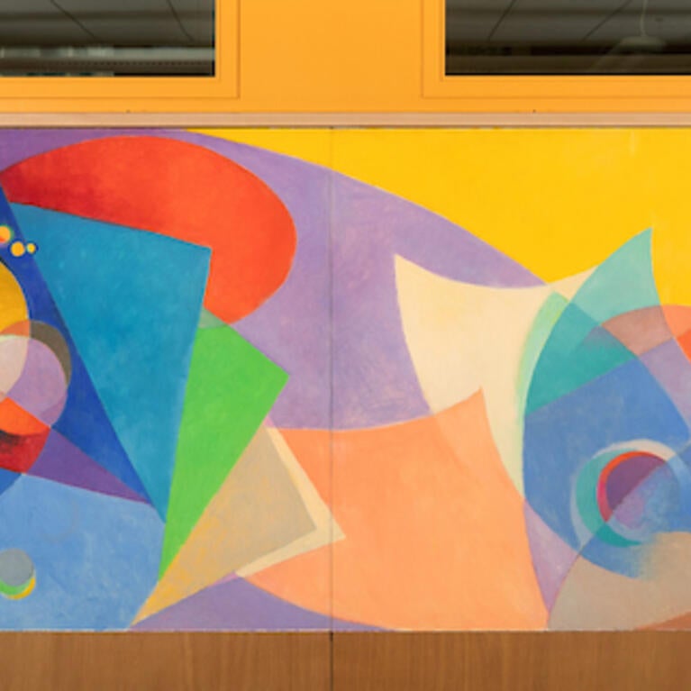 Stanton Macdonald-Wright mural