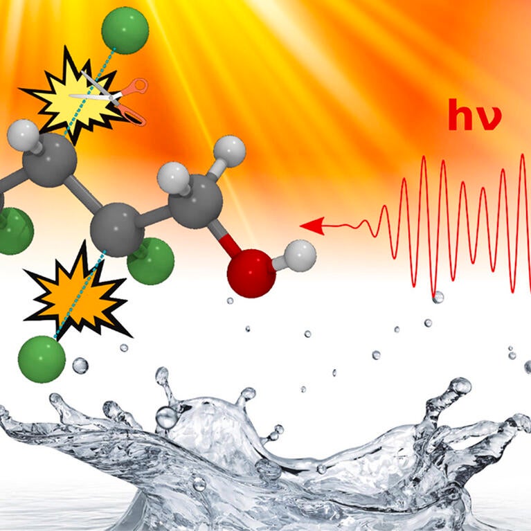 The breakup of pollutants