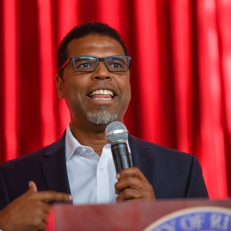 Rickerby M. Hinds is part of the first cohort of BIPOC playwrights who are developing a play for The Ford’s Theatre Legacy Commissions initiative. (UCR)