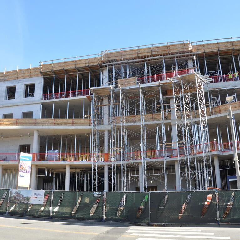School of Business under construction