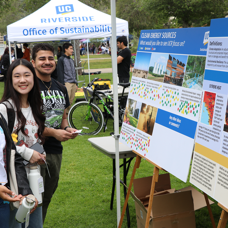 Students at CAAP event