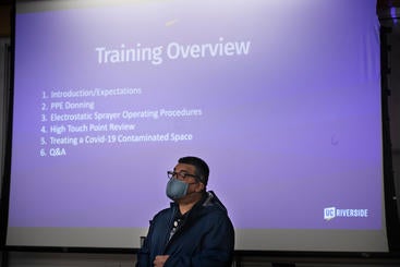 COVID cleaning training