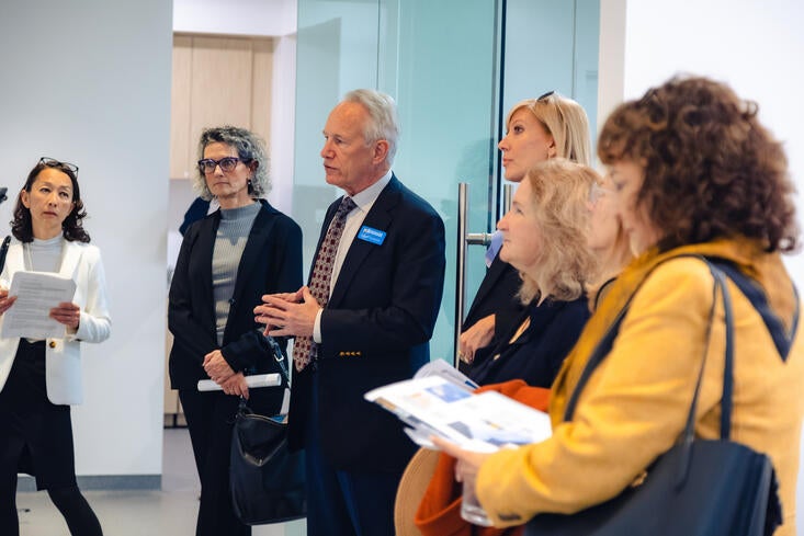 Regents tour the MRB