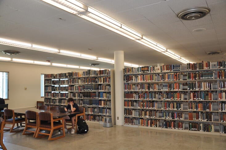 Rivera Library second floor