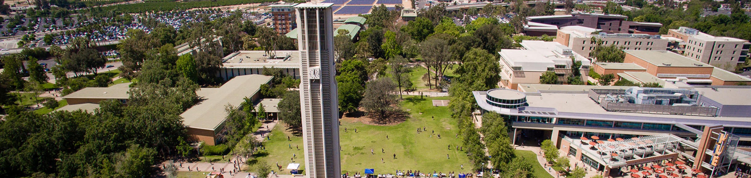 Ariel view of UCR campus