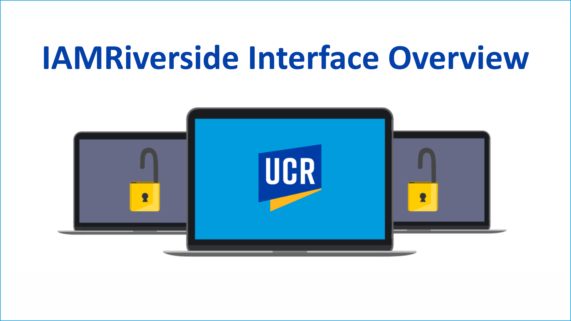 IAMRiverside Interface Overview Video Thumbnail Image