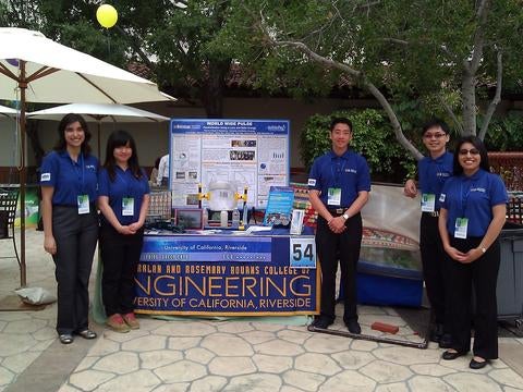 In photo: Erika Aragon, Jing Yang, Henry Yang, Jeffrey Tsai and Maria Sanchez.  Not in photo:JJ Park, Steven Ochoa, Chris Quach and Jason Farag.