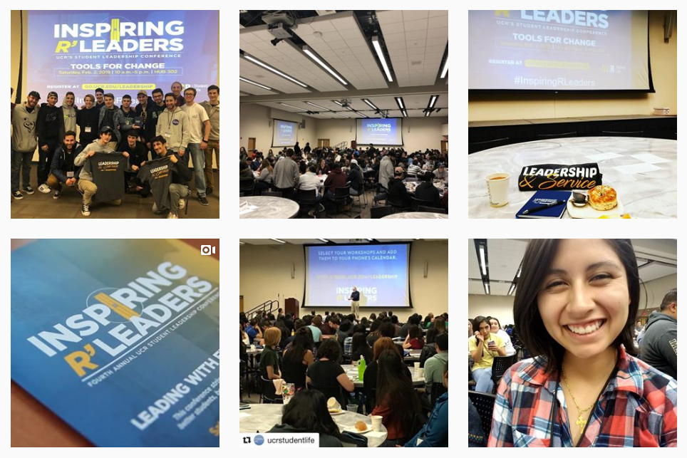 Inspiring R'Leaders social media grid