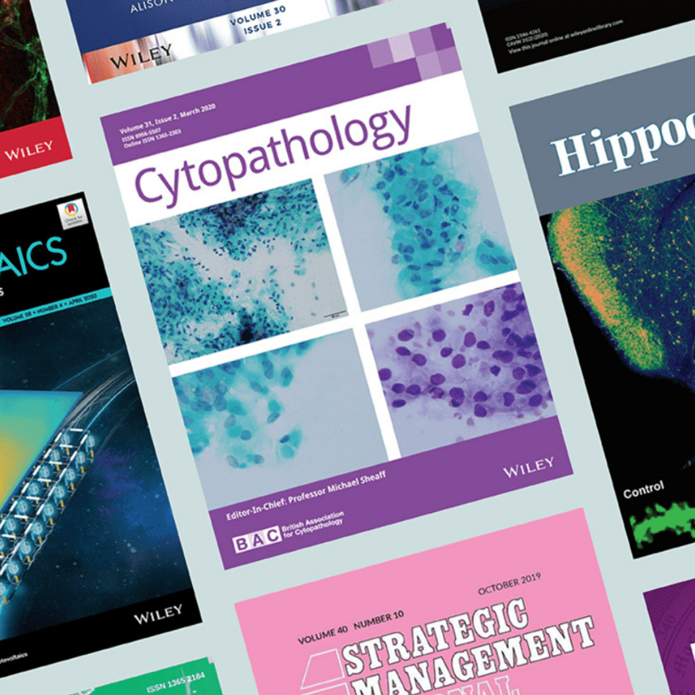 Journal images from Wiley 