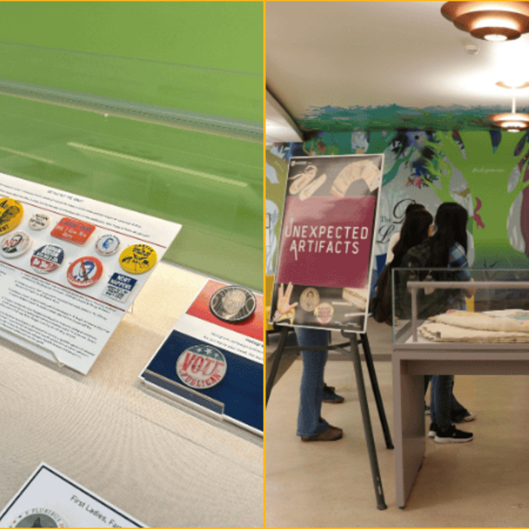 Images of fall 2024 exhibits and displays