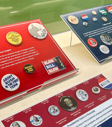 Political Campaign Button Exhibit Image