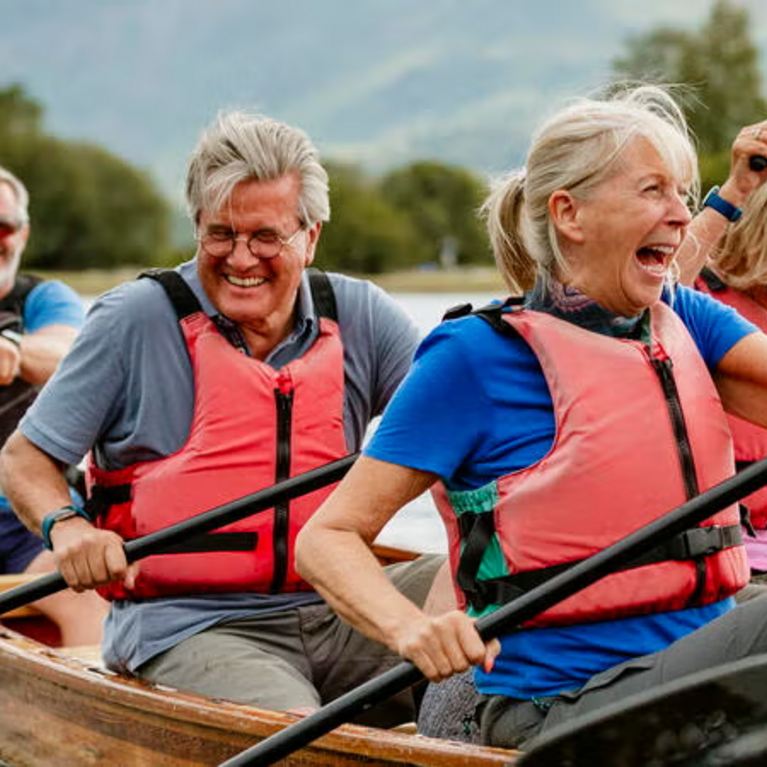 Older adults canoeing (c) Getty Images