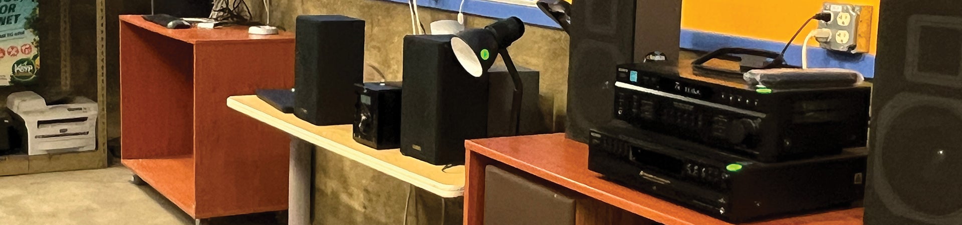 home audio equipment