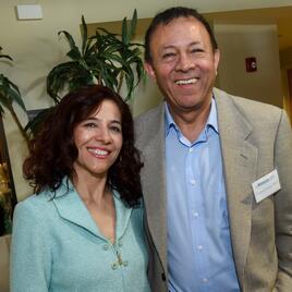 Dr. Thomas and Mrs. Salma Haider