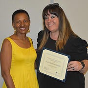 Marlene Mendoza with Dean Deas