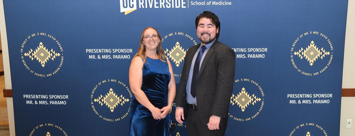 Kate Dorff and Brian Blackburn at the SOM Gala