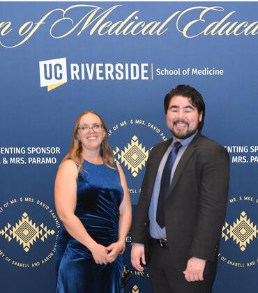 Kate Dorff and Brian Blackburn at the SOM Gala