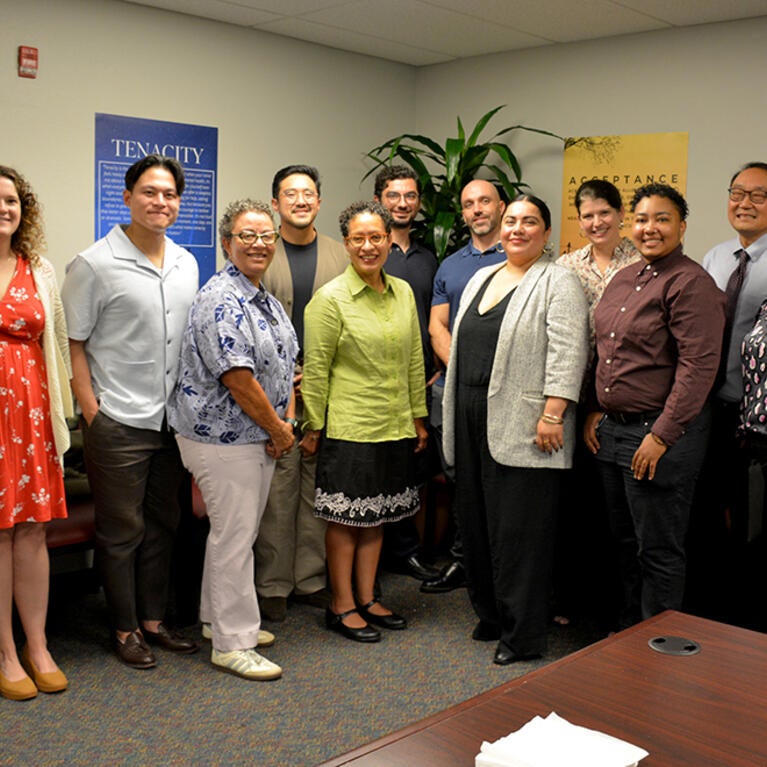 Attendees at the CARE Open House