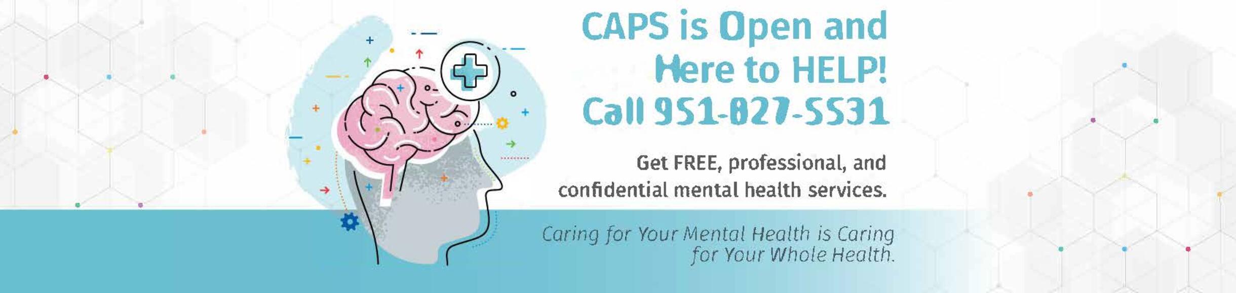 CAPS Open and Here to Help