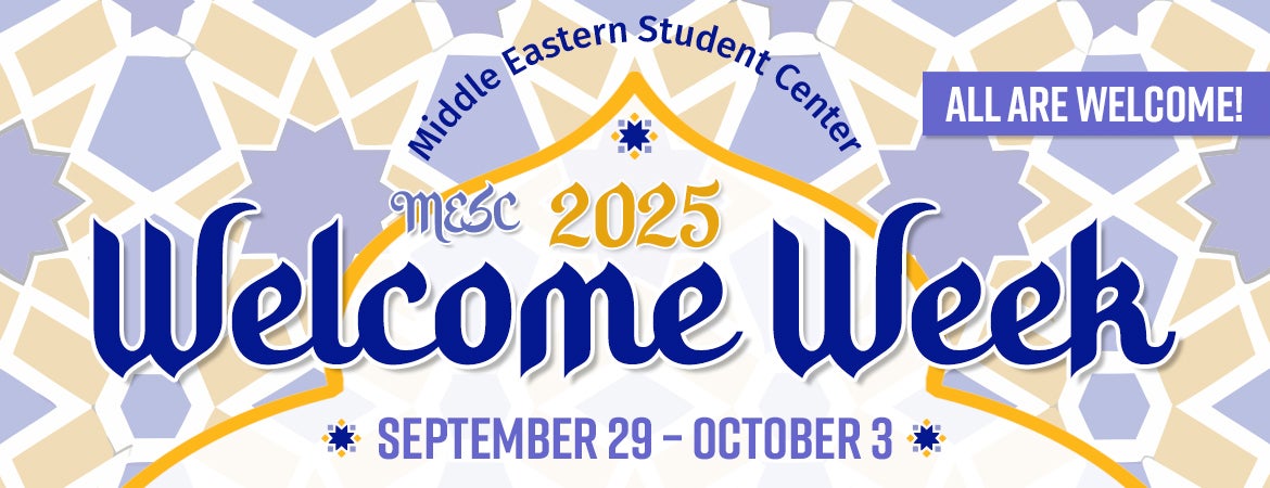MESC Welcome Week 2025