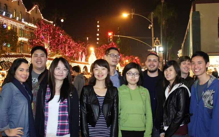 Microbiology students