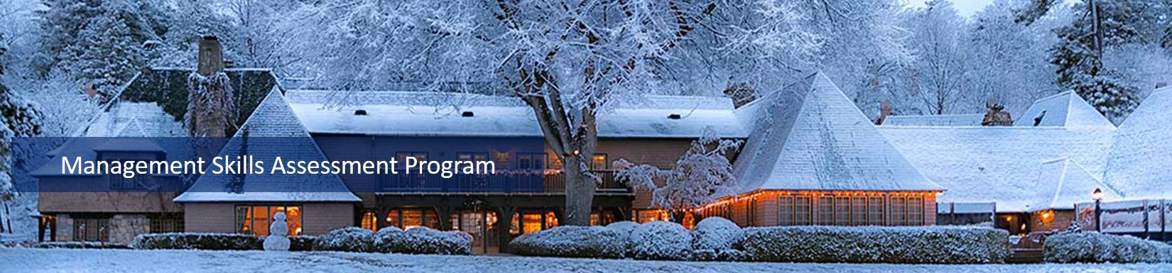 Managment Skills Assessment Program banner