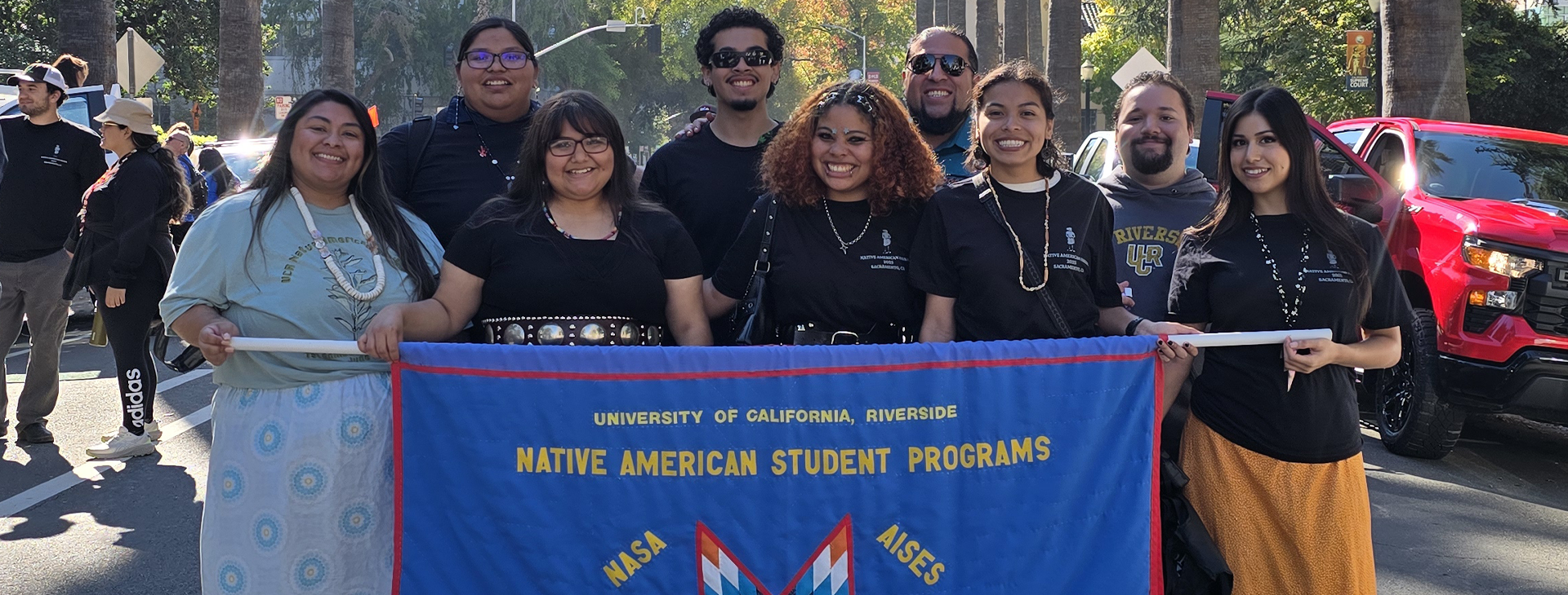 2025 NAHM Parade UCR NASP Students and Staff