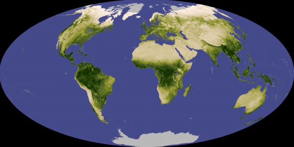 a picture of earth from space