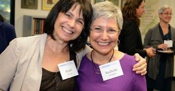 A picture of Sue Wessler and Rochelle Campbell.