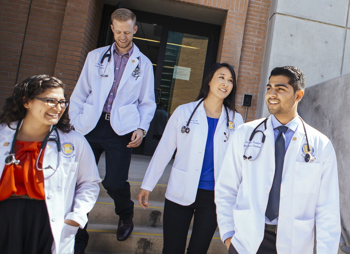 Group of UC Riverside med school students