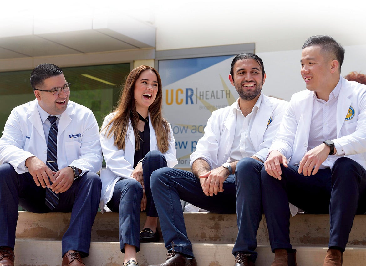 Group of UC Riverside med school students