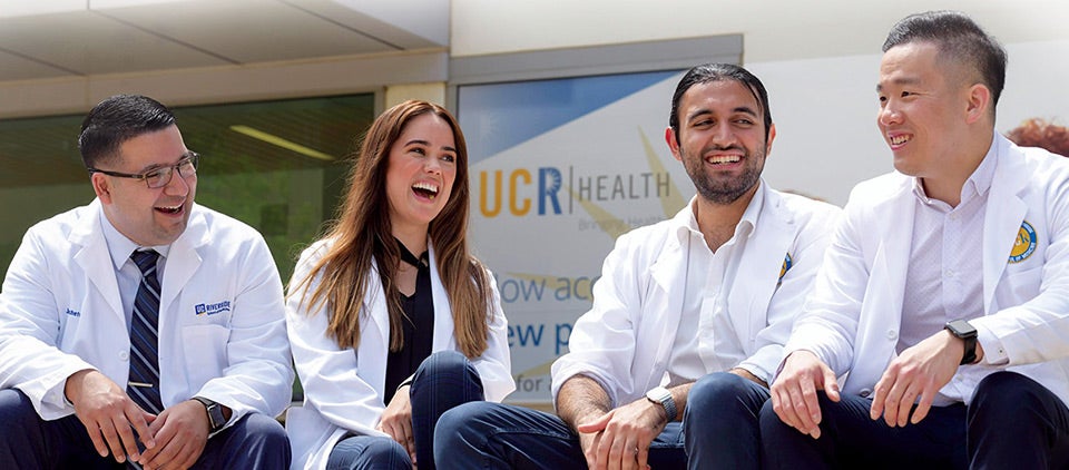 Group of UC Riverside med school students