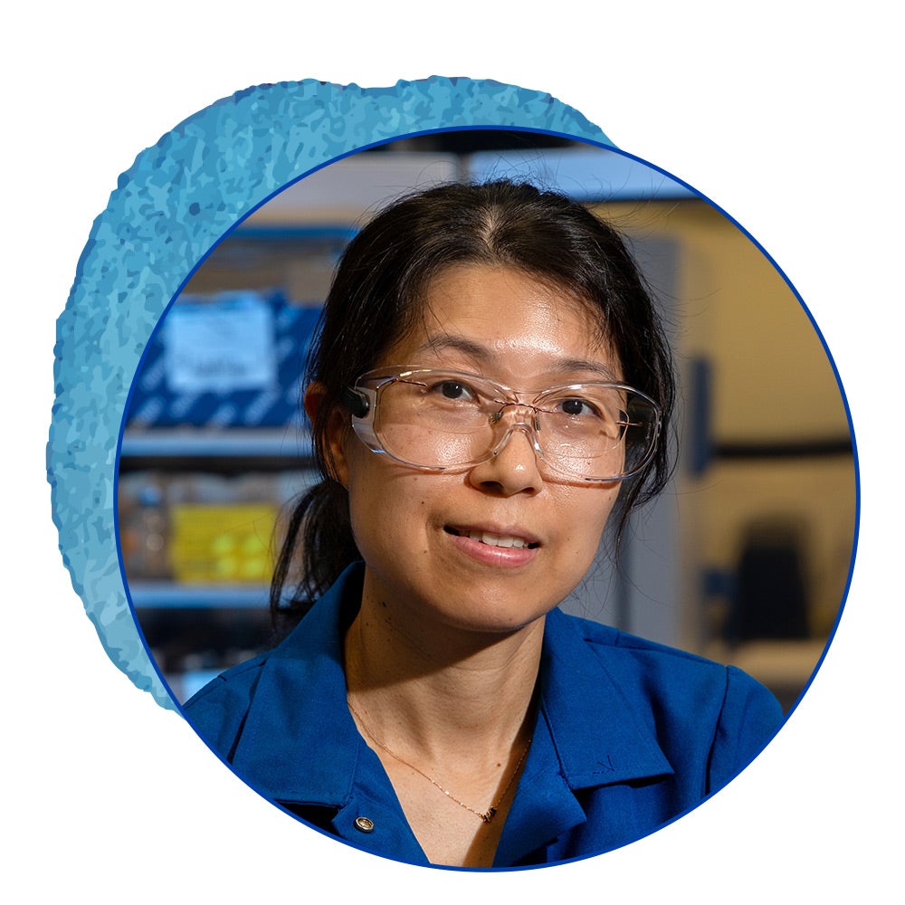 Yujie Men, an associate professor of chemical and environmental engineering