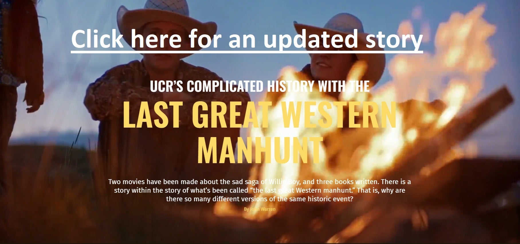 The Last Great Manhunt