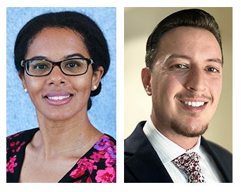 Aerika Brittian Loyd and Tate LeBlanc