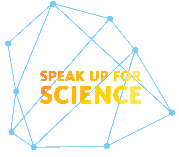 Speak up for Science Logo Animation